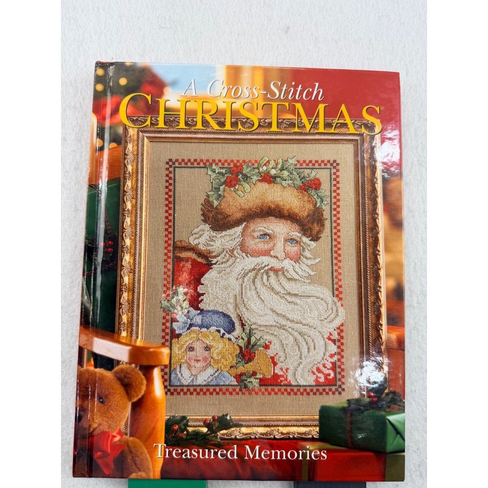 A Cross-Stitch Christmas Treasured Memories 2008 Craftways Hardcover Book